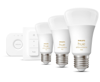Philips Hue White ambiance Zestaw startowy 3xE27 1100lm - 686704 - zdjęcie 3